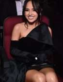 Becky G Upskirt at 2022 American Music Awards in Los Angeles