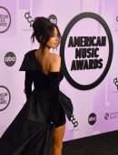 Becky G Upskirt at 2022 American Music Awards in Los Angeles