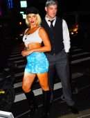 Brooks Nader at Heidi Klum’s Halloween Party in New York