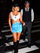 Brooks Nader at Heidi Klum’s Halloween Party in New York