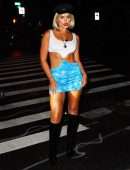 Brooks Nader at Heidi Klum’s Halloween Party in New York