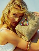 Candice Swanepoel Leggy in Schutz High Summer 2023 Photoshoot