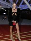 Carla Ginola Leggy and Cleavage at Marrakech Film Festival Closing Red Carpet