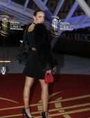 Carla Ginola Leggy and Cleavage at Marrakech Film Festival Closing Red Carpet