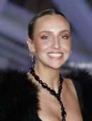 Carla Ginola Leggy and Cleavage at Marrakech Film Festival Closing Red Carpet