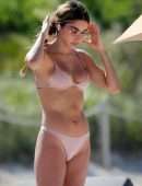 Chantel Jeffries Booty in Tiny Bikini at a Beach in Miami