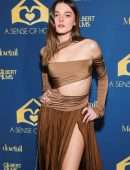 Charlotte Lawrence at A Sense Of Home Gala and Silent Art Auction in Los Angeles