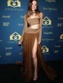 Charlotte Lawrence at A Sense Of Home Gala and Silent Art Auction in Los Angeles