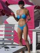 Diletta Leotta Booty in a Bikini at the Beach in Miami