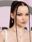 Dove Cameron Cleavage, Performing Live at 2022 American Music Awards in Los Angeles