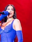 Dua Lipa Performing Live at Rod Laver Arena in Melbourne