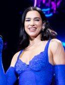Dua Lipa Performing Live at Rod Laver Arena in Melbourne