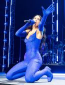Dua Lipa Performing Live at Rod Laver Arena in Melbourne