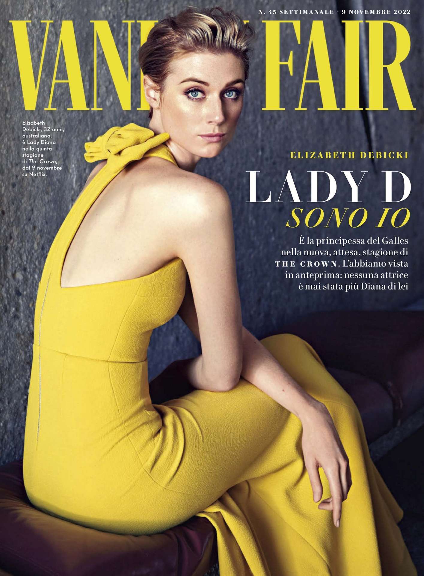 Elizabeth Debicki at Vanity Fair Italia – November 2022