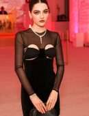 Emily Carey At the Launch Event for the Bulgari Serpenti Metamorphosis Immersive Experience Exhibition in London