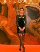 Emily Carey At the Launch Event for the Bulgari Serpenti Metamorphosis Immersive Experience Exhibition in London