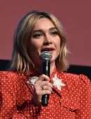 Florence Pugh Leggy, Speaking during Contenders Film: Los Angeles in LA