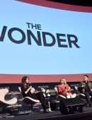 Florence Pugh Leggy, Speaking during Contenders Film: Los Angeles in LA