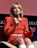 Florence Pugh Leggy, Speaking during Contenders Film: Los Angeles in LA