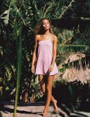 Frida Aasen Booty in Seashell Bikini Photoshoot 2022
