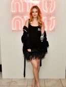 Hannah Dodd at Miu Miu Holiday Party in London