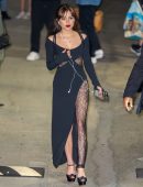 Jenna Ortega Upskirt at Jimmy Kimmel Live! in Hollywood