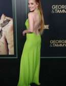 Jessica Chastain at the Premiere of George and Tammy in LA