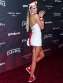 Josie Canseco Nurse Outfit at CARN-EVIL Halloween Party in Los Angeles