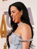 Katy Perry Cleavage at the 56th Annual CMA Awards in Nashville