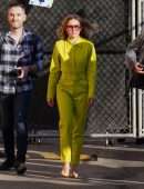 Kristen Bell Arriving at the Jimmy Kimmel Studios in Hollywood
