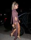Kristin Cavallari Leggy Heading to American Music Awards 2022 in Los Angeles