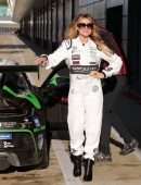Lizzie Cundy Booty at Silverstone Race Day