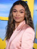 Madison Bailey at the Premiere of “Glass Onion A Knives Out Mystery” in Los Angeles