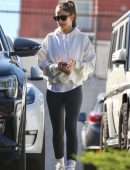Minka Kelly in Leggings, Out in West Hollywood