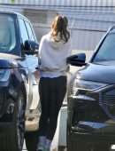 Minka Kelly in Leggings, Out in West Hollywood