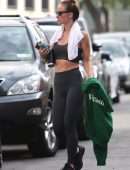 Olivia Wilde in Workout Outfit in Studio City