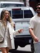 Samantha Jade Spotted Outside the Court Bar in Perth, Western Australia