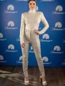 Shelley Hennig at Shining Jeans and Turtle Neck at Paramount+UK Launch in London