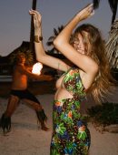 Bregje Heinen for Bikini Photoshoot Wearing Sommer Swim Summer Swimwear 2022 Collection