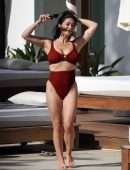 Casey Batchelor Booty in Bikini on Holiday in Ibiza
