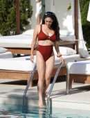 Casey Batchelor Booty in Bikini on Holiday in Ibiza