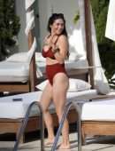 Casey Batchelor Booty in Bikini on Holiday in Ibiza