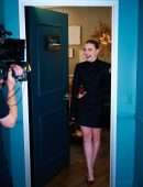 Chloe Moretz Leggy at Late Late Show with James Corden