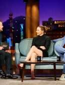 Chloe Moretz Leggy at Late Late Show with James Corden