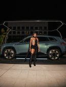 Ciara Cleavage at BMW Event in Art Basel in Miami Beach