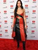 Dua Lipa Cleavage at KIIS FM's iHeartRadio Jingle Ball in California
