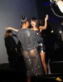 Hailee Steinfeld and Eiza Gonzalez at the Prada Art Basel Party in Miami