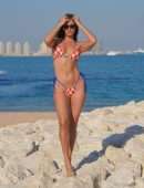 Ivana Knoll Booty in Bikini at a Beach in Doha
