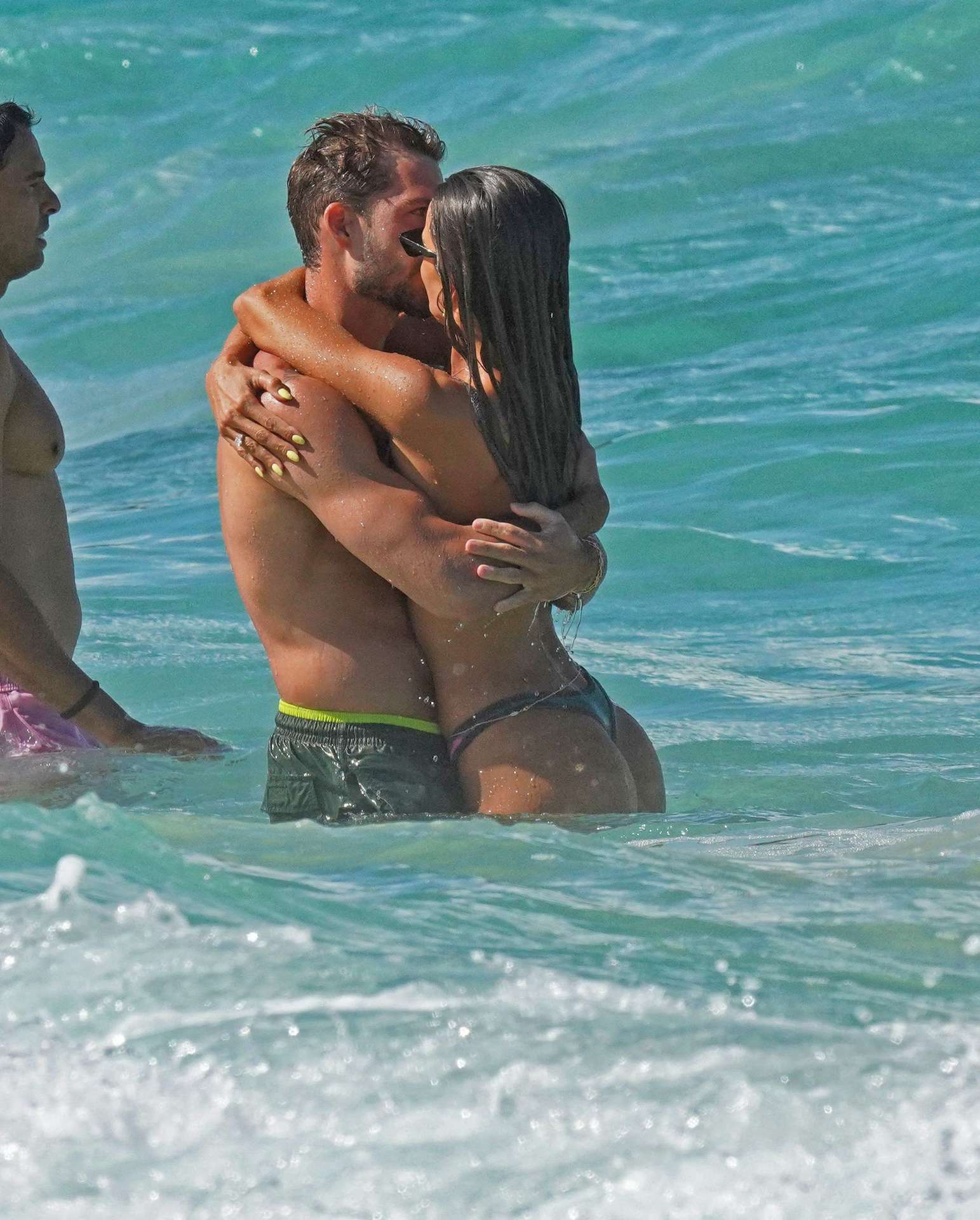 Izabel Goulart Booty in Bikini at the Beach in St Barts