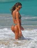 Izabel Goulart Booty in Bikini at the Beach in St Barts